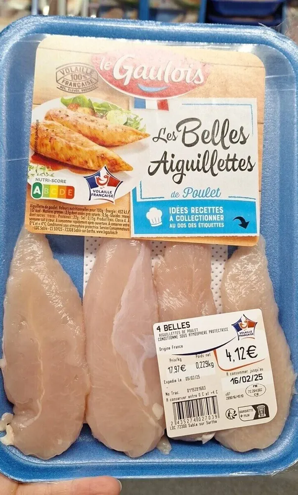 Les Belles Aiguillettes de Poulet