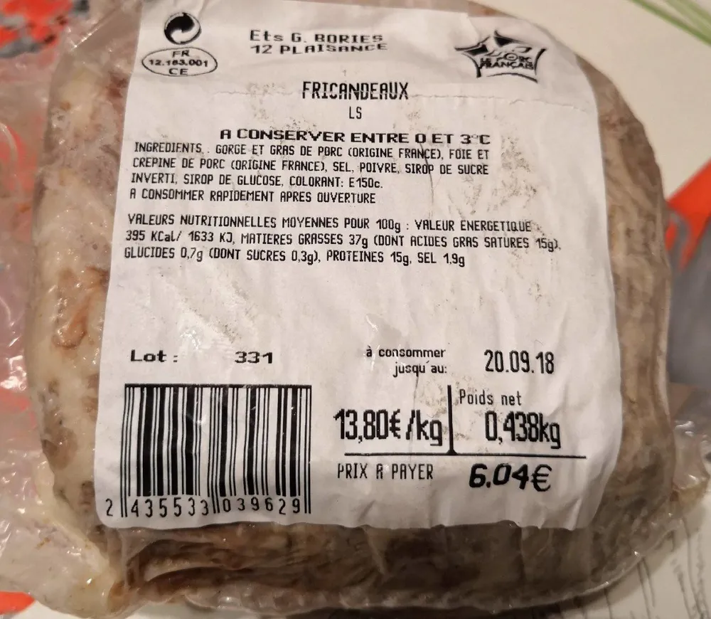 Fricandeaux