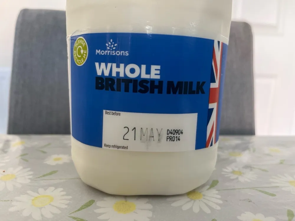Morrisons Whole British Milk