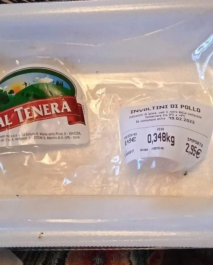 involtini di pollo
