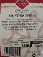 Saucisse fine campagnarde