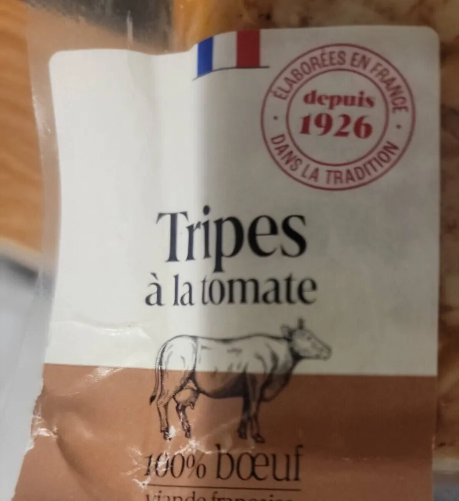 Tripes Lyonnaises carrées