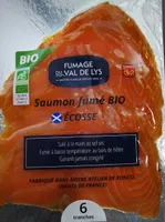 Saumon fumé bio Ecosse