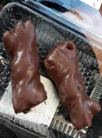 Lazos de hojaldre bañado