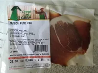 Jambon fumé cru