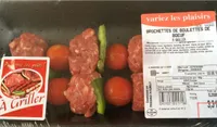 Brochette boulettes de boeuf
