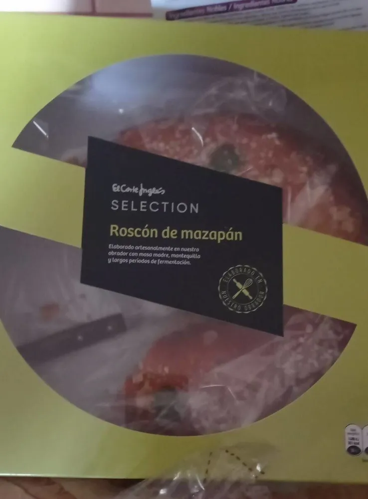 Roscón de mazapán