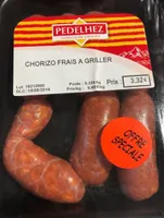 chorizo frais à griller