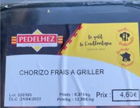 Chorizo a griller