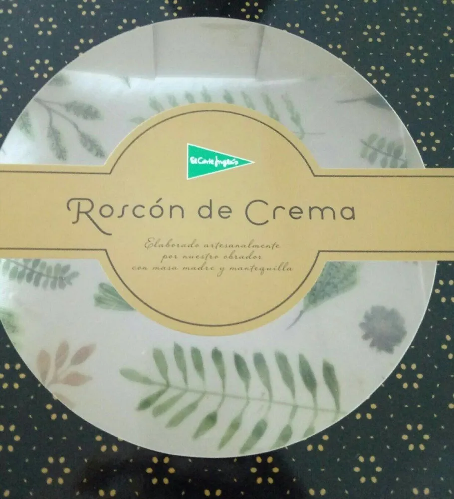 Roscón de crema