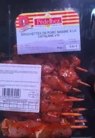 Brochettes de porc a la catalane