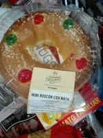 Mini roscón con nata