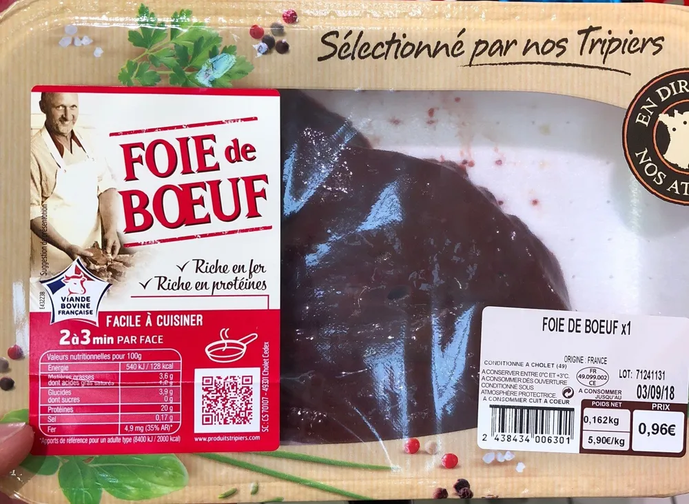 Foie de boeuf