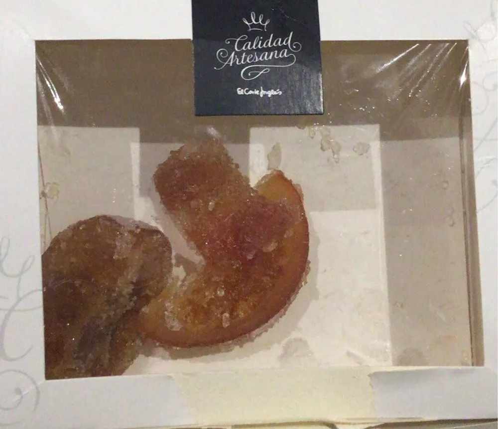 Fruta escarchada