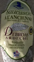 Saucisson Debroas Ardeche