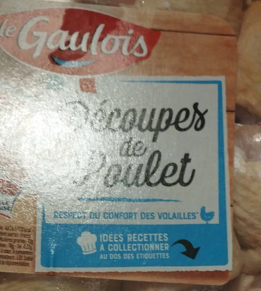 Découpes de poulet