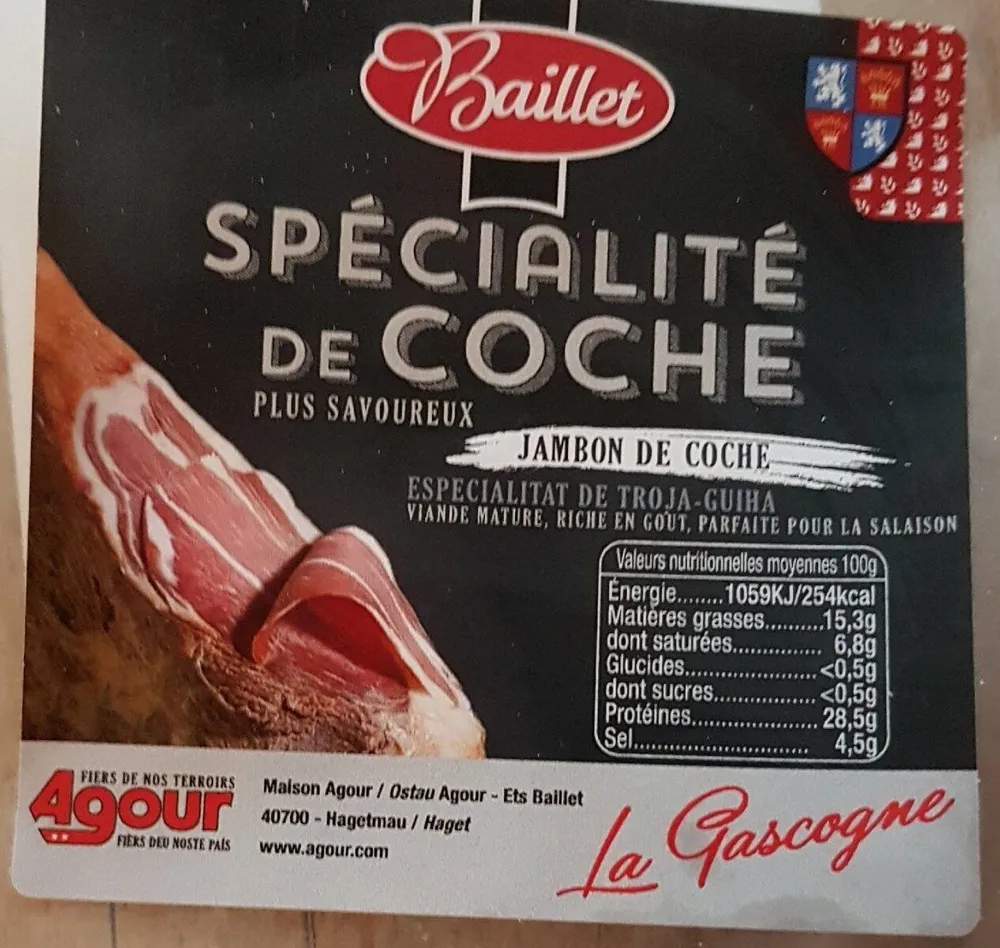 Jambon de coche