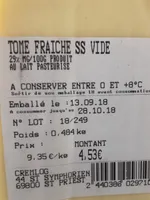 Tome fraiche