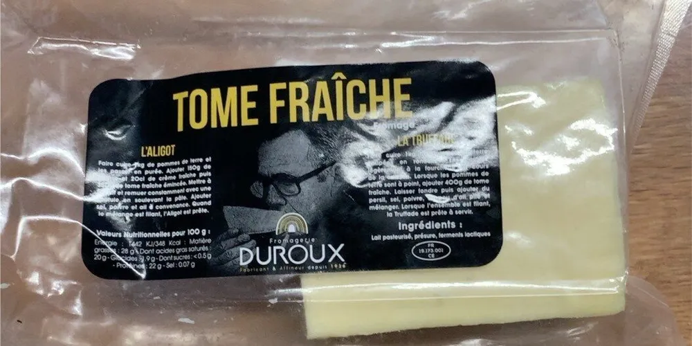 Tome fraiche