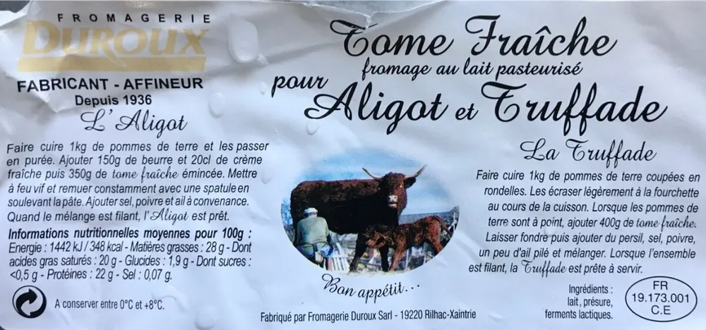 Tome Fraiche