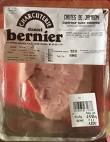 Chutes de jambon supérieur avec couenne