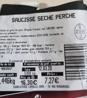 Saucisse sèche Perche