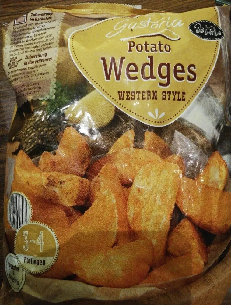 Potato wedges western style