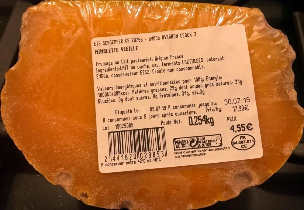 Mimolette vieille