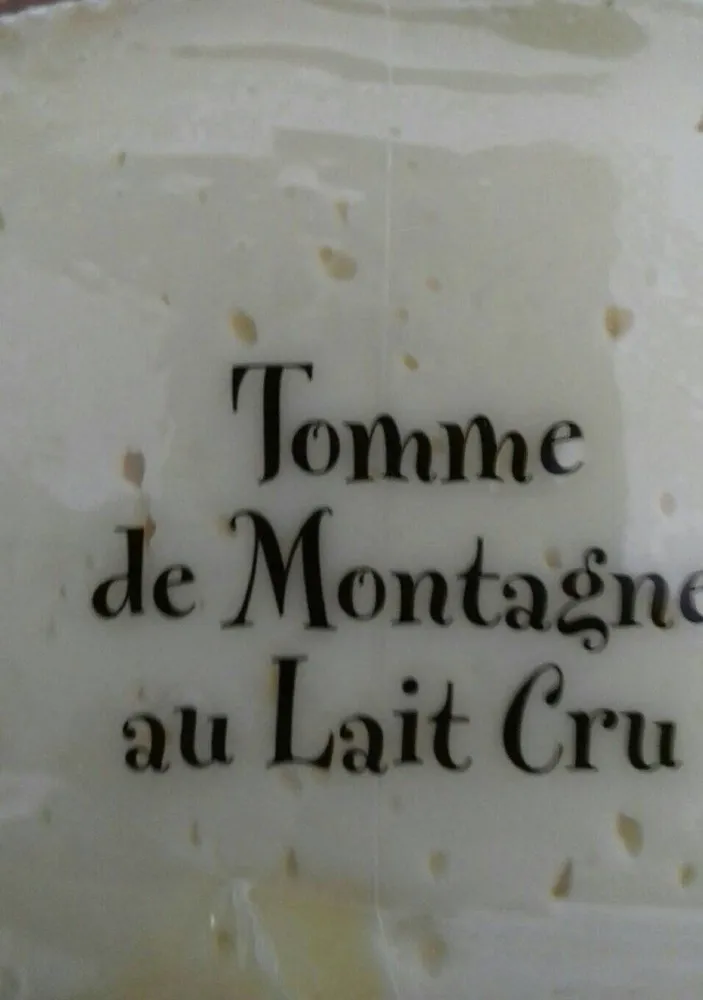 Tomme de montagne au lait cru