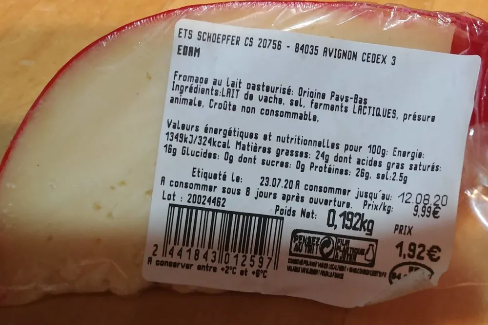 Fromage edam