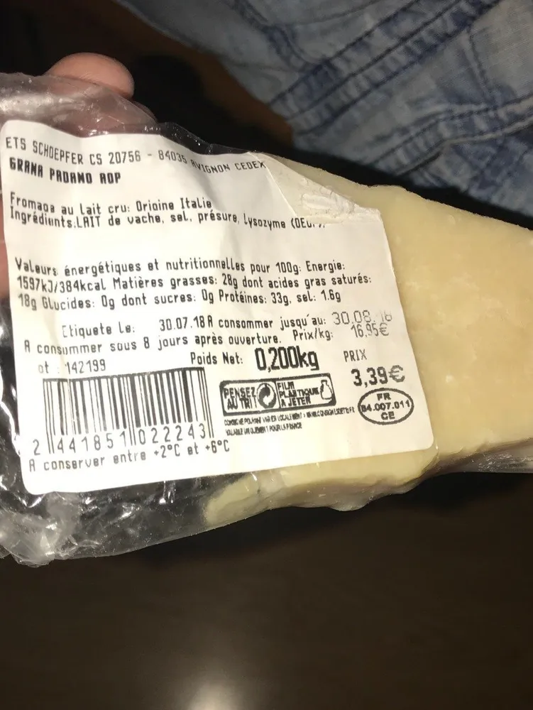 Grana padano aop
