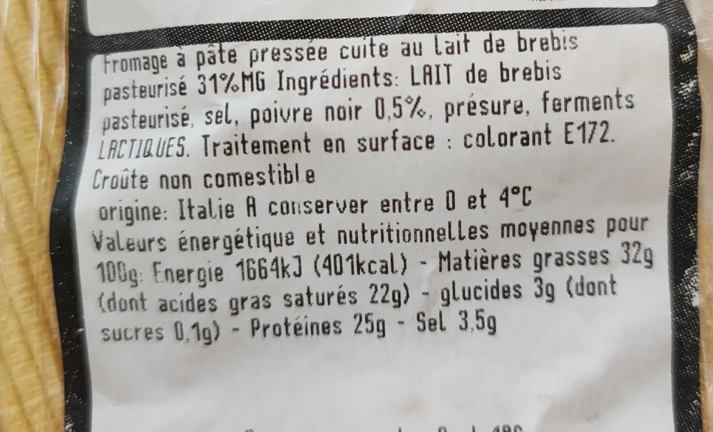 Pecorino pepato