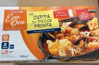 Zuppa di pesce pronta