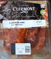 Côte de porc à la mexicaine