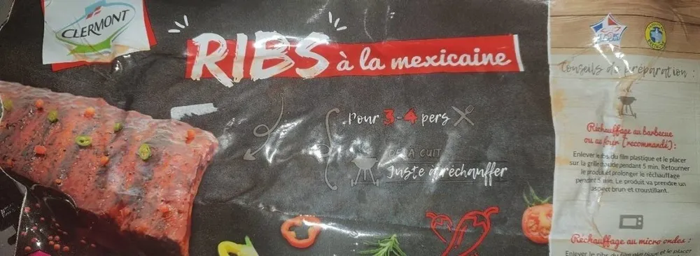 Rib's mexicains cuit sous vide