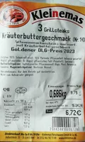 Grillsteaks, Kräuterbuttergeschmack
