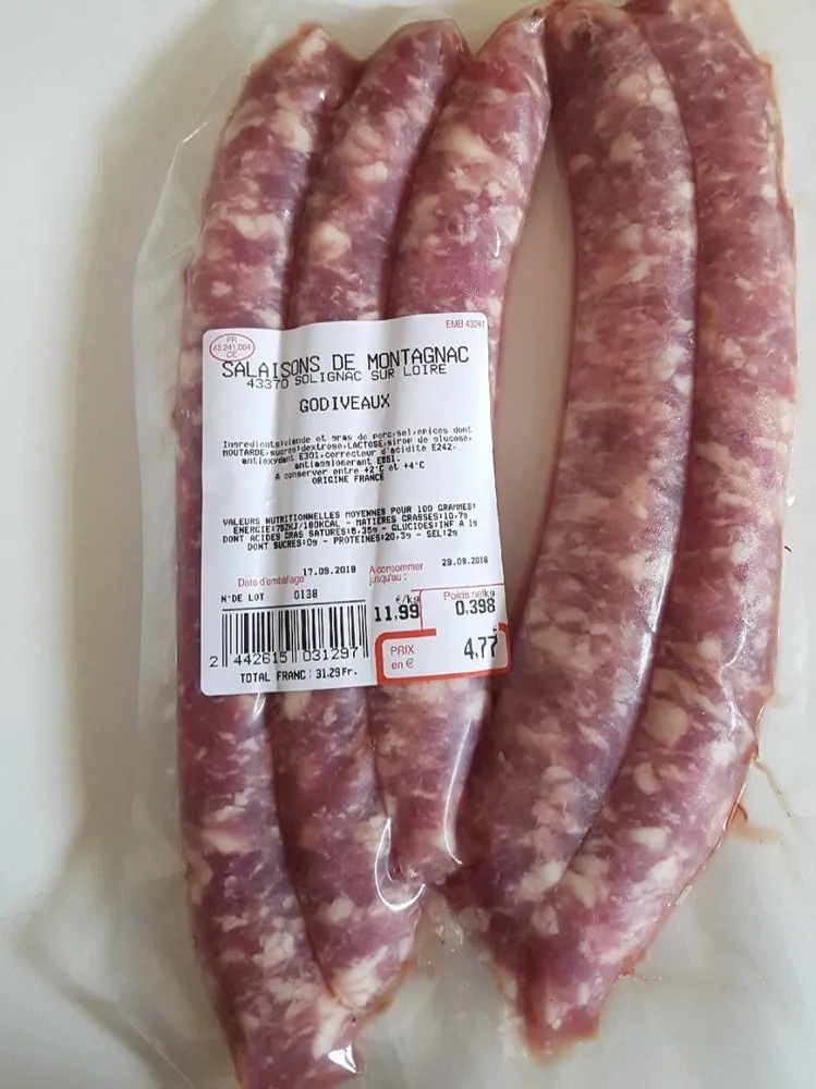 saucisses Godiveauc