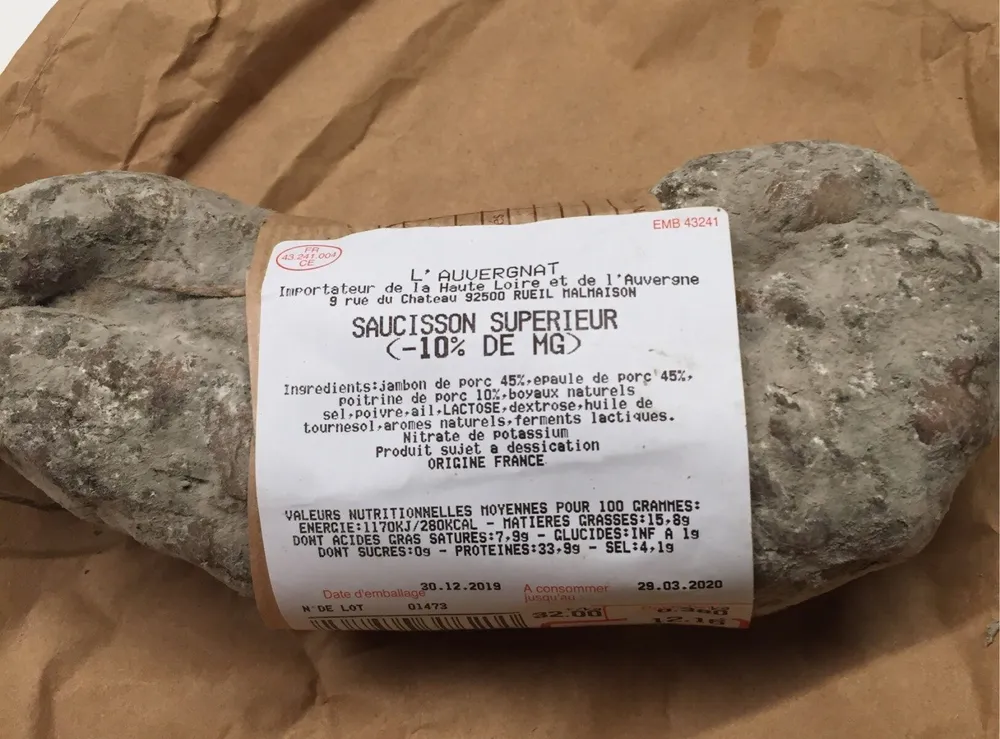 Saucisson superieur