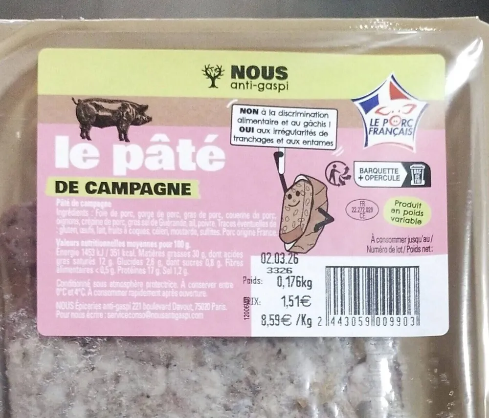 Le pâté de campagne