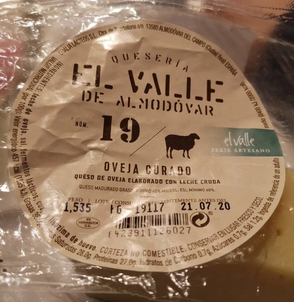 Queso oveja