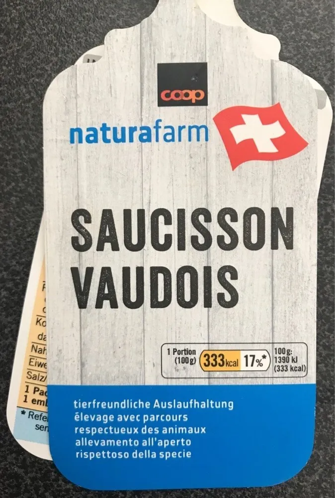 Saucisson vaudois