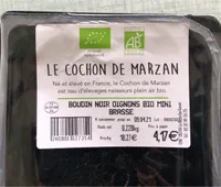 Boudin noir oignons bio mini brasse