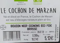 Boudin noir oignons