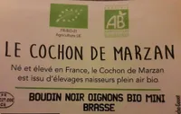 Boudin noir oignons bio mini brasse
