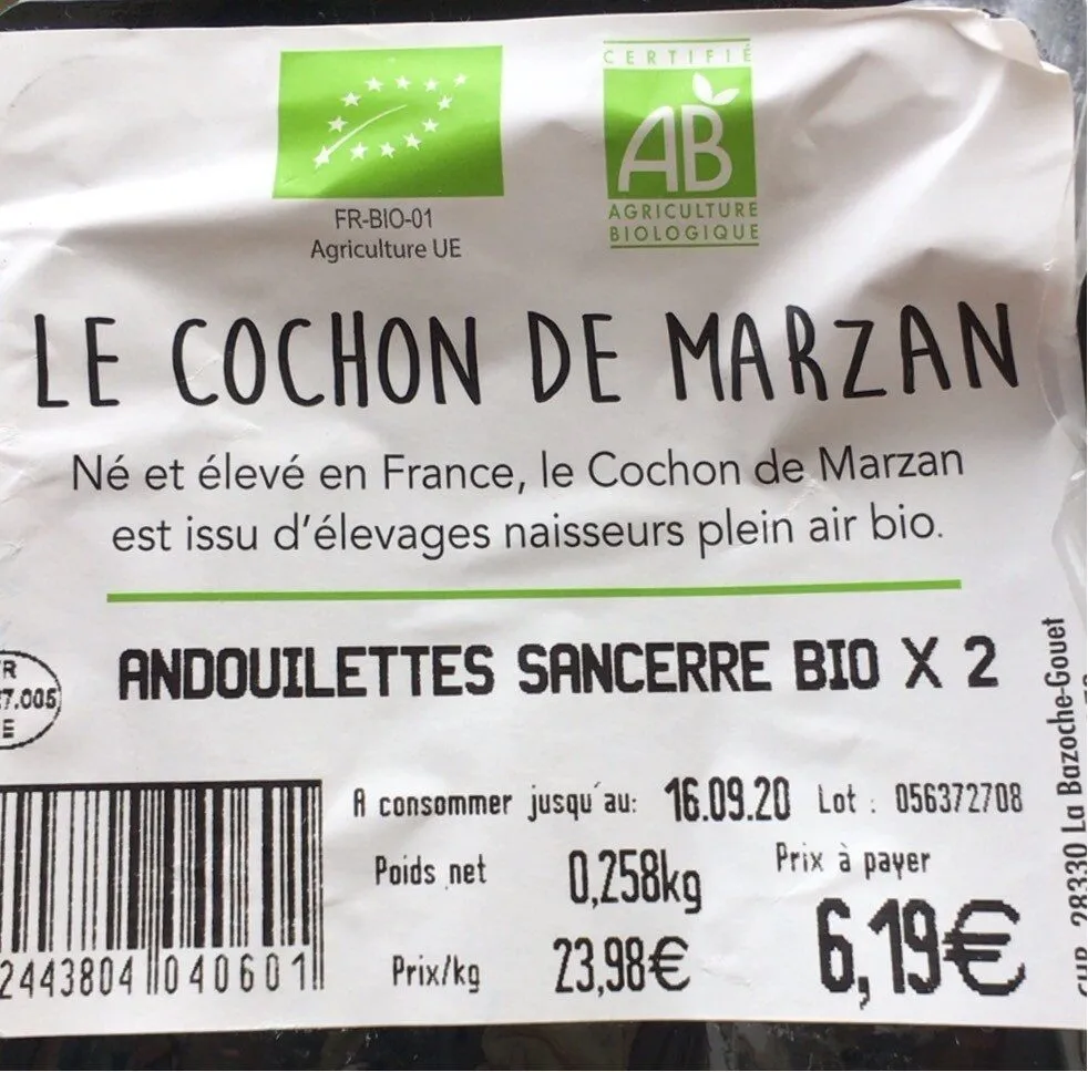 Andouillettes de Marzan