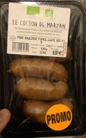 Mini saucisse fumee cuite bii