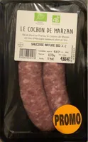 Saucisse nature bio