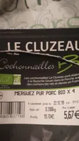 Merguez pur porc bio x4