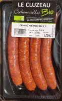 MERGUEZ PUR PORC BIO X 4