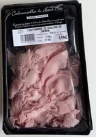 Chiffonade de roulade de jambon